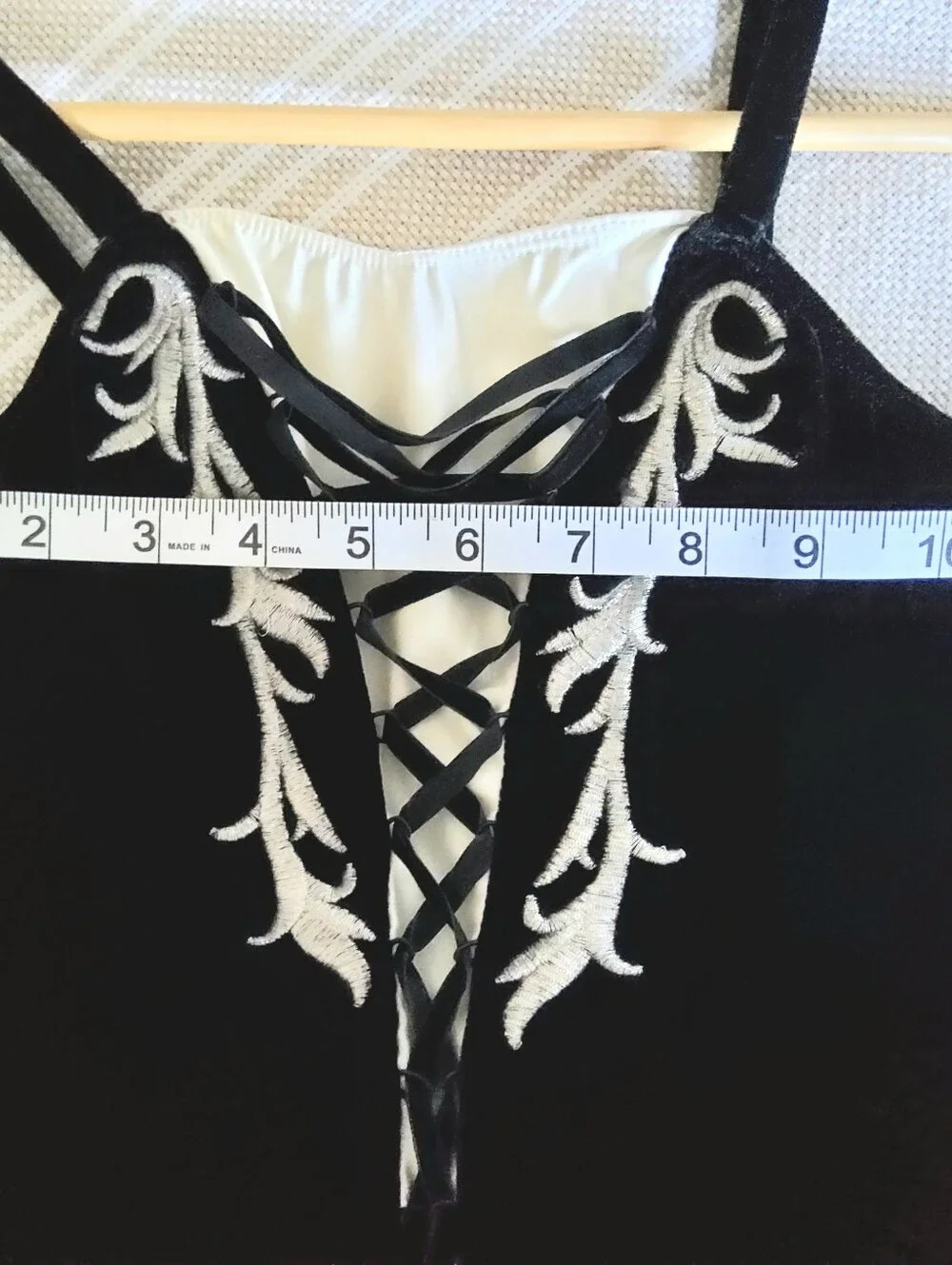 VINTAGE - BALLET Costume Velvet Leotard w/attached Tutu Sz. ?